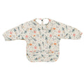 Ear detail baby bib — Petal Paradise Waterproof Baby Smock Bib Long Sleeve on white background
