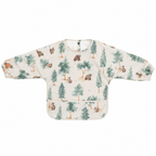 Pinewood Pals Premium Waterproof Baby Smock Bib Long Sleeve