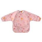 Rainbow Rays Premium Waterproof Baby Smock Bib Long Sleeve