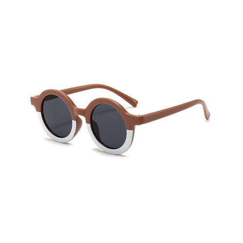 White Blush Split Ava Baby Sunglasses UV400