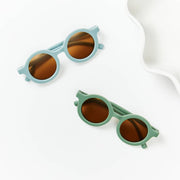 Matte Sage Ava Baby Sunglasses - Sommerfugl Kids