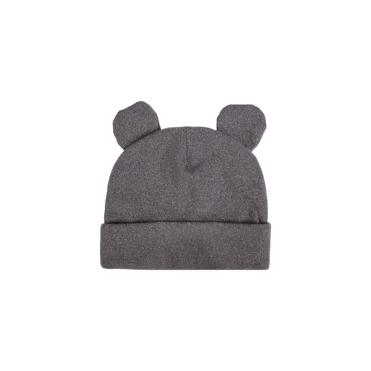 Bjorn bear ear baby beanie in grey