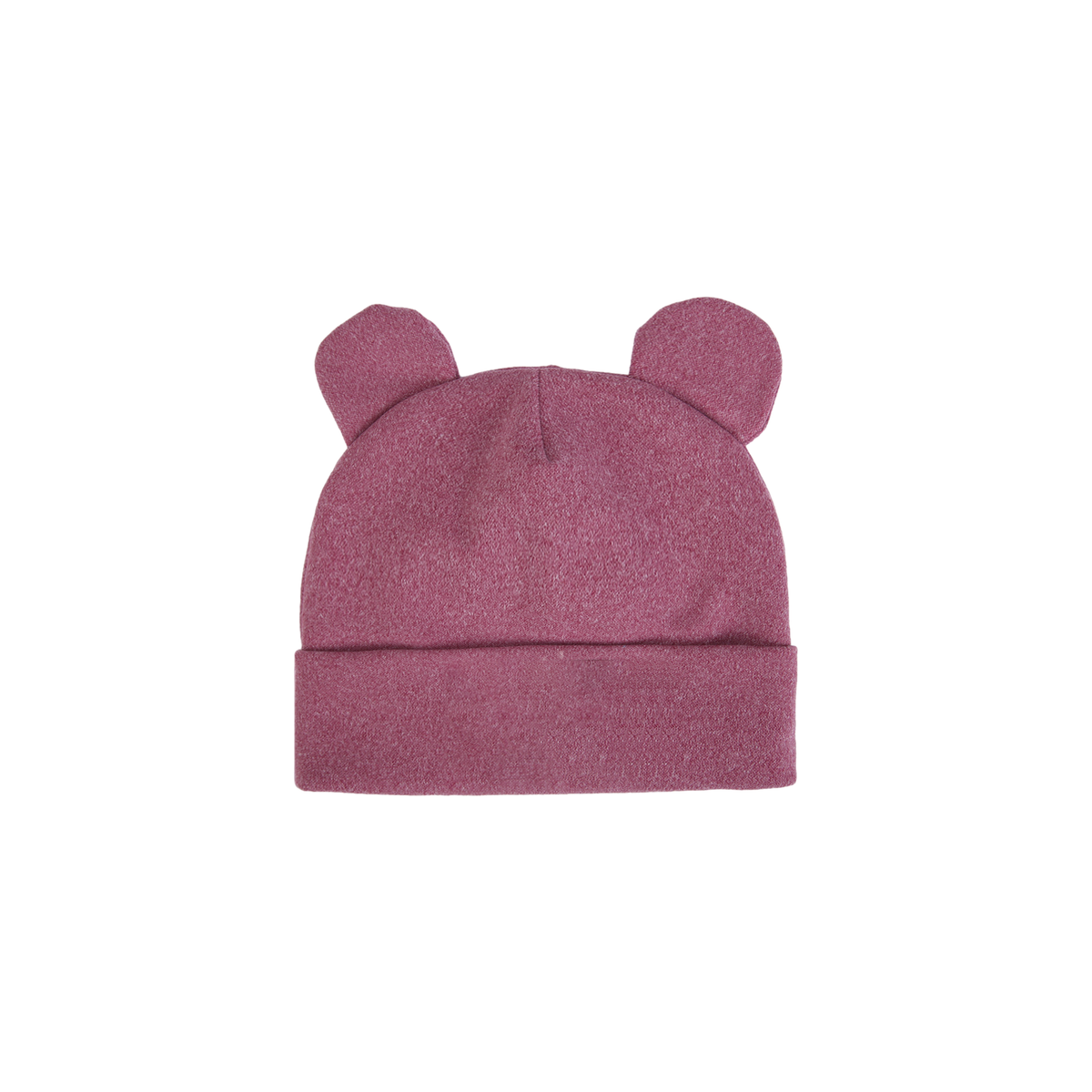 Bjorn bear ear baby beanie in orchid