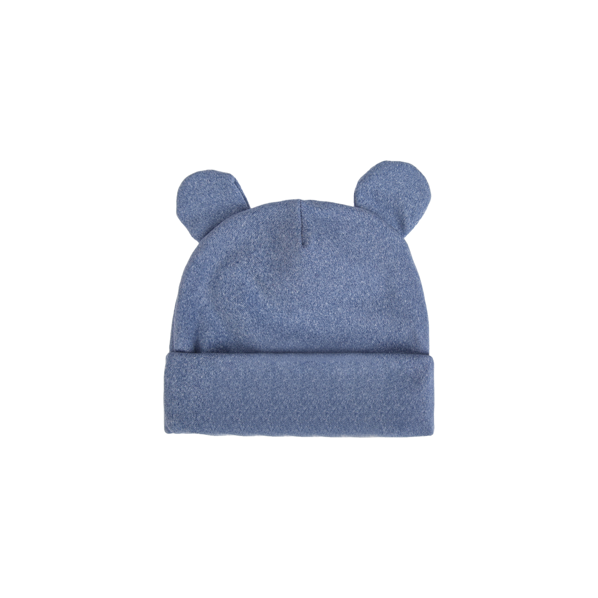Bjorn bear ear baby beanie in powder blue