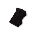 Bowie Cable Knit Double Bow Headband — close-up showing nylon texture and craftsmanship