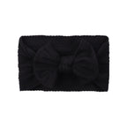 Bowie Bow Single Cable Knit Headband in 38 Colours