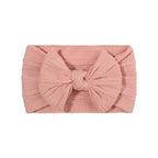 Bowie Bow Single Cable Knit Headband in 38 Colours