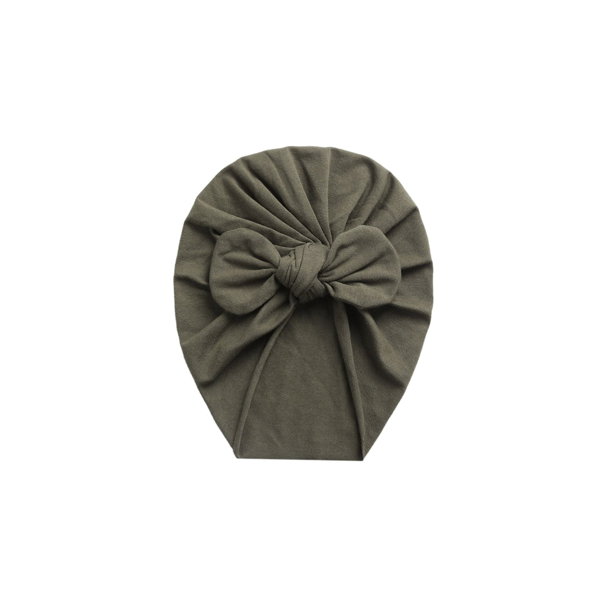 Bonnie bunny ear baby turban in sage