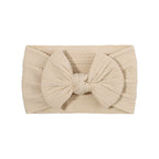 Bowie Bow Single Cable Knit Headband in 38 Colours