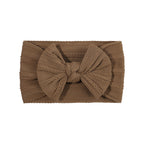 Bowie Bow Single Cable Knit Headband in 38 Colours