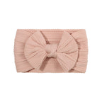 Bowie Bow Single Cable Knit Headband in 38 Colours