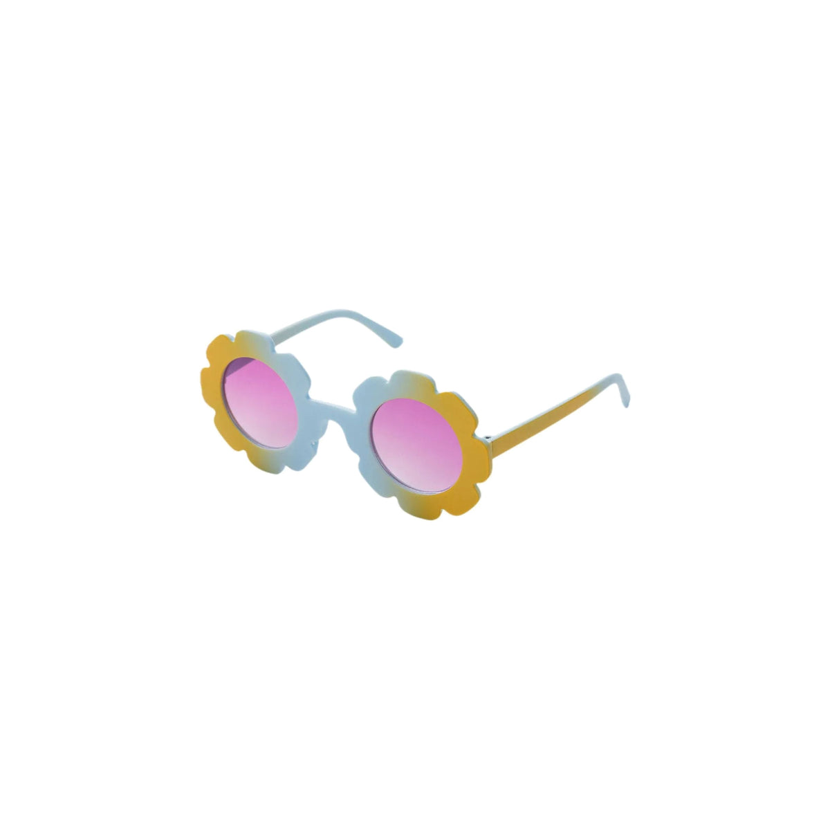 Edna flower baby sunglasses in bubblegum