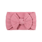 Bowie Bow Single Cable Knit Headband in 38 Colours