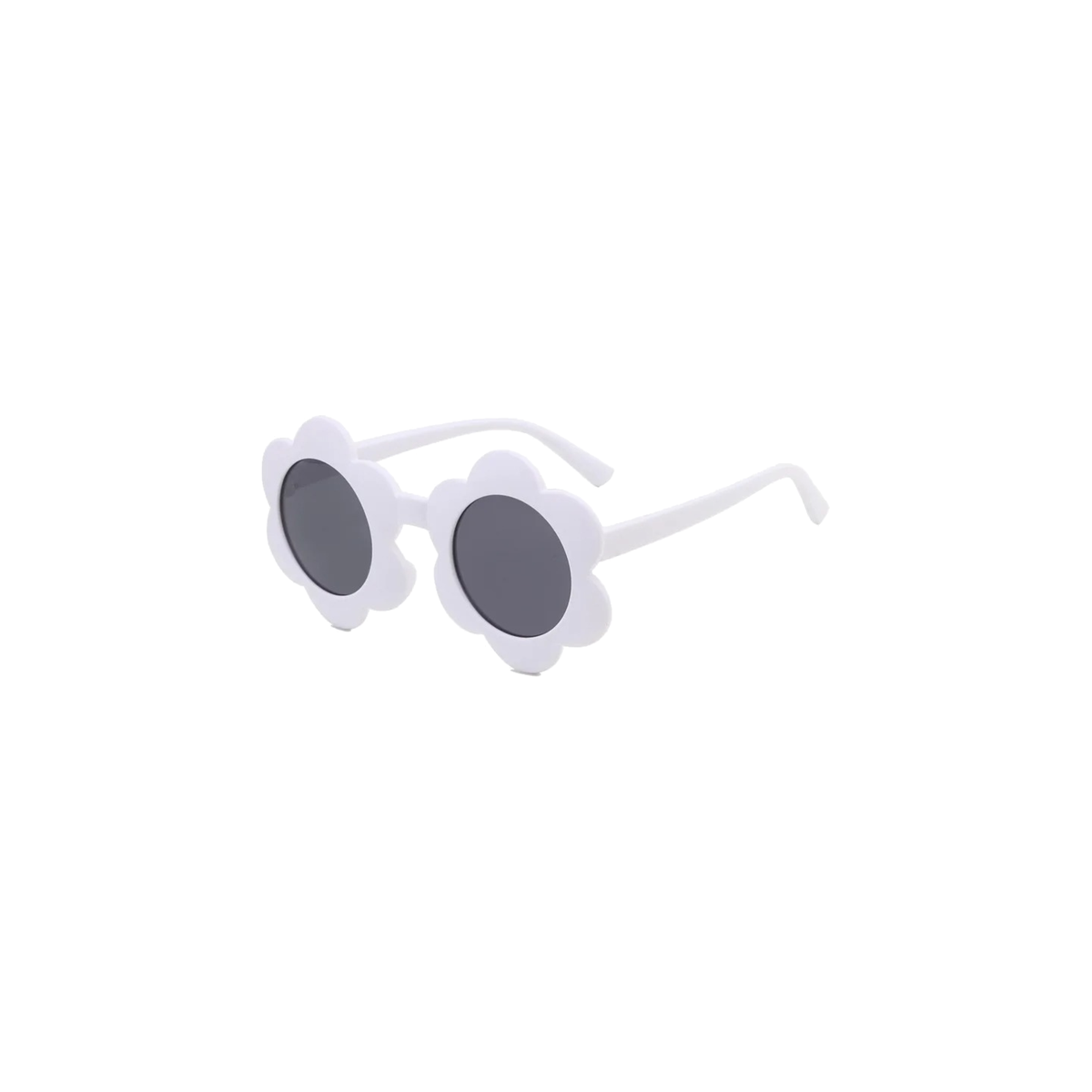 June flower baby sunglasses in white
