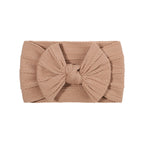Bowie Bow Single Cable Knit Headband in 38 Colours