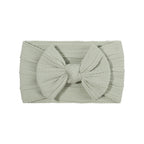 Bowie Bow Single Cable Knit Headband in 38 Colours