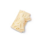 Lemon yellow double bow baby headband by Sommerfugl Kids