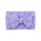 Bowie Bow Single Cable Knit Headband in 38 Colours