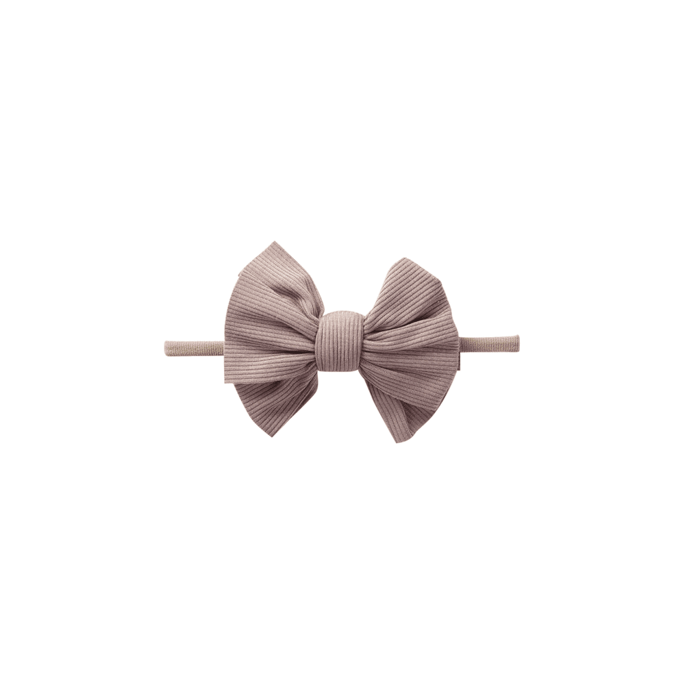Margot mini textured baby bow headband