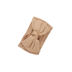 Oat double bow baby headband by Sommerfugl Kids