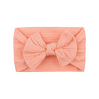 Bowie Bow Single Cable Knit Headband in 38 Colours
