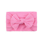 Bowie Bow Single Cable Knit Headband in 38 Colours