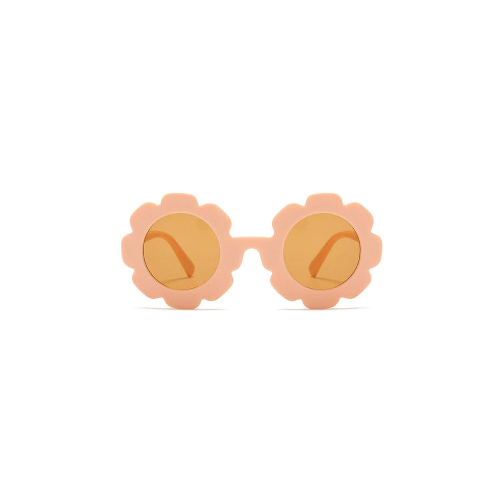 Quinn flower baby sunglasses in coral