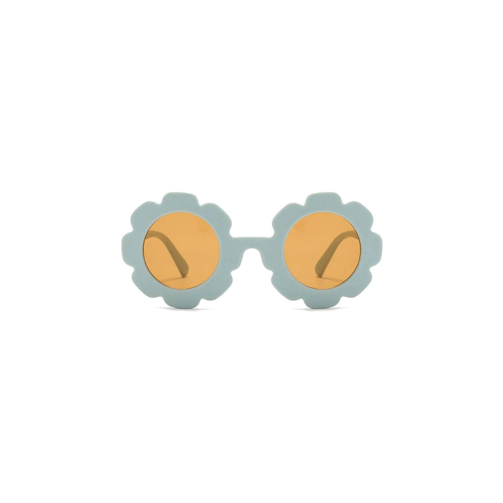 Quinn flower baby sunglasses in powder blue