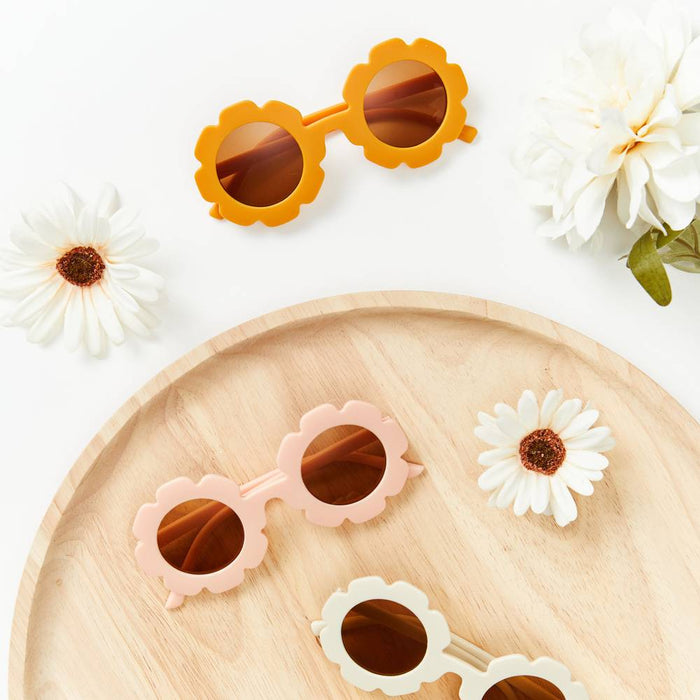 Matte Blush Quinn Baby Sunglasses - Sommerfugl Kids