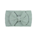 Bowie Bow Single Cable Knit Headband in 38 Colours