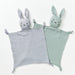 Cotton Baby Comforter Thumper The Bunny — Turquoise - Sommerfugl Kids