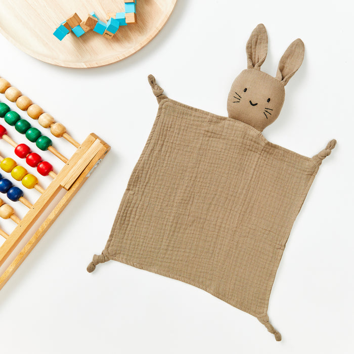 Cotton Baby Comforter Thumper The Bunny — Latte