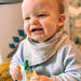 Baby Bandana Cotton Muslin Dribble Bib — Beige - Sommerfugl Kids