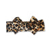 Baby Leopard Print Bow Headband — Small Light - Sommerfugl Kids