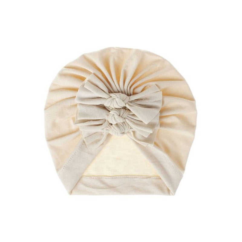 Baby Triple Knot Turban — Ivory - Sommerfugl Kids