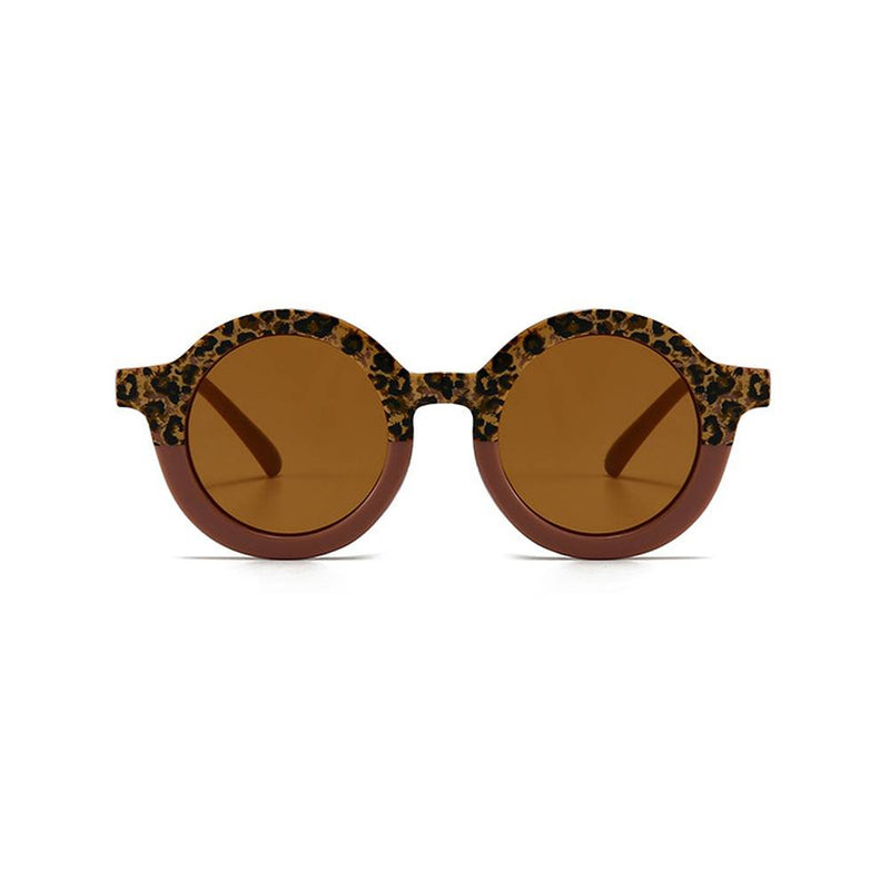Blush Leopard Ava Baby Sunglasses - Sommerfugl Kids