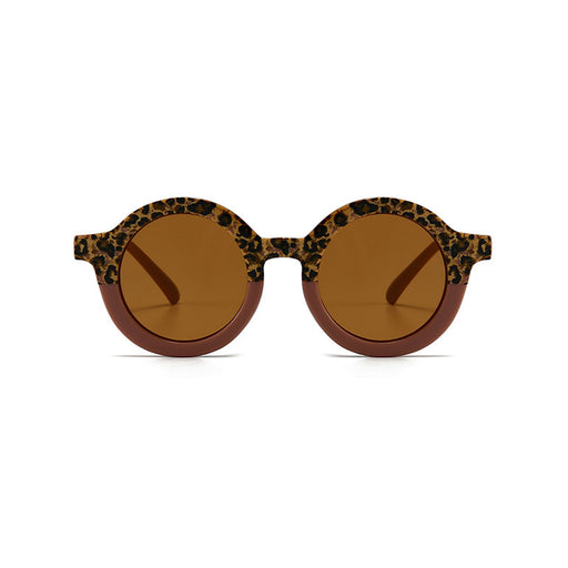 Blush Leopard Ava Baby Sunglasses - Sommerfugl Kids