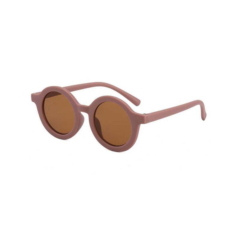 Matte Blush Ava Baby Sunglasses - Sommerfugl Kids