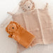 Cotton Baby Comforter Thumper The Bunny — Silver - Sommerfugl Kids