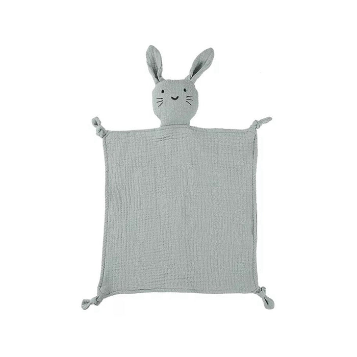 Cotton Baby Comforter Thumper The Bunny — Turquoise