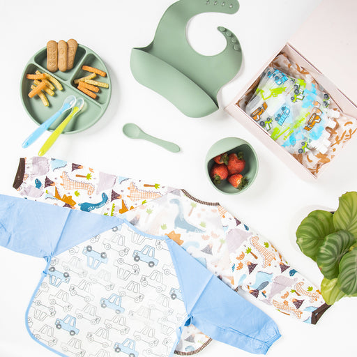 "Jelly On The Plate" The Complete First Feeder — Baby Boy Gift Bundle - Sommerfugl Kids