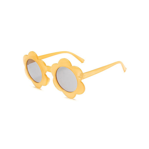 June Translucent Flower Sunglasses — Daffodil - Sommerfugl Kids
