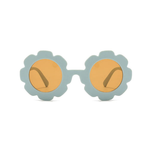 Matte Blue Quinn Baby Sunglasses - Sommerfugl Kids