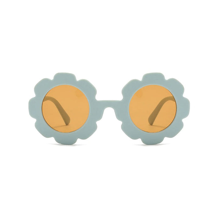 Matte Blue Quinn Baby Sunglasses - Sommerfugl Kids