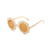 Matte Ivory Quinn Baby Sunglasses - Sommerfugl Kids