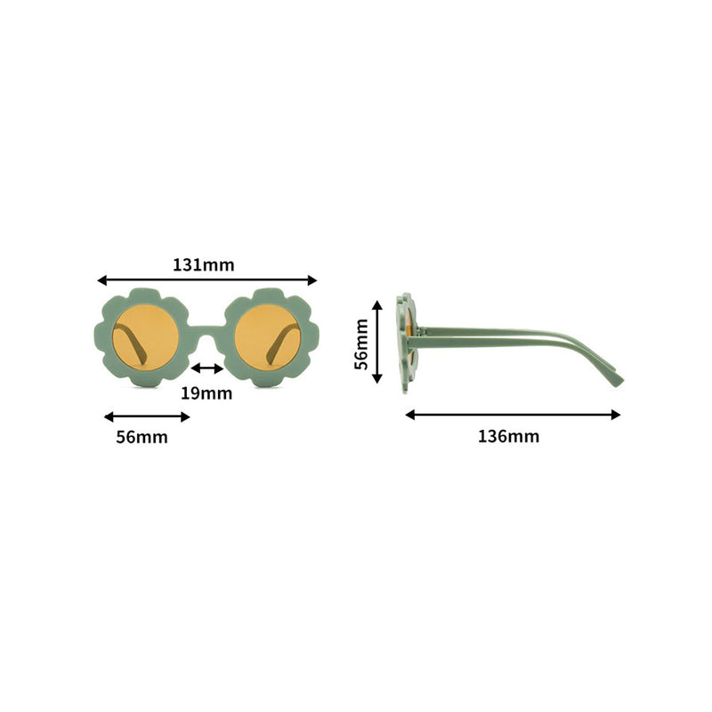 Matte Latte Quinn Baby Sunglasses - Sommerfugl Kids