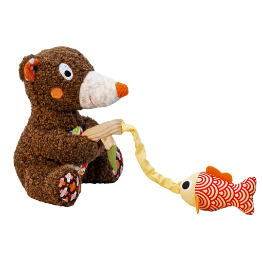 Tizours The Musical Fishing Bear — Woodours by Ebulobo - Sommerfugl Kids