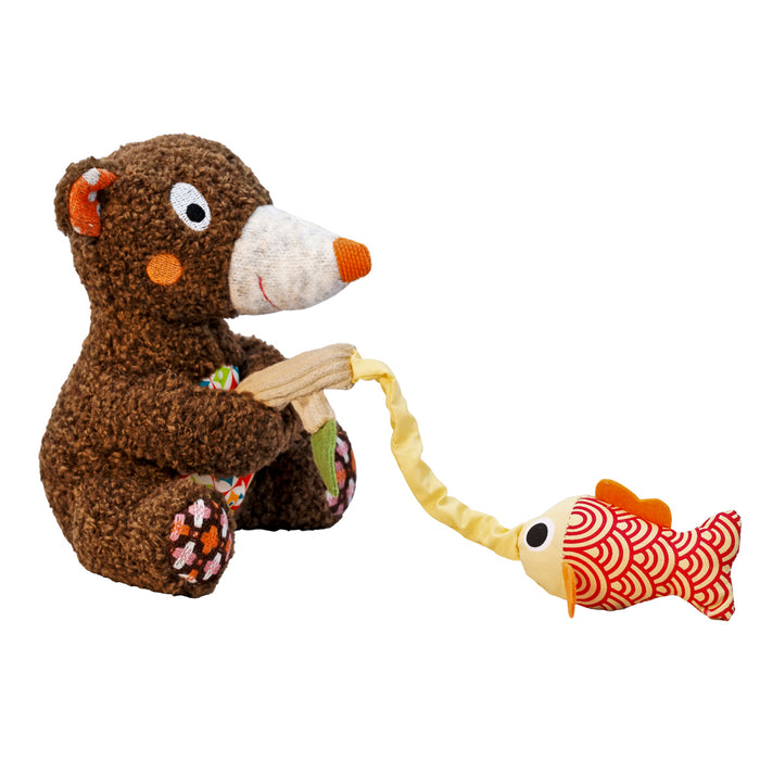 Tizours The Musical Fishing Bear — Woodours by Ebulobo