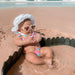 Millie Heart Sunglasses Cream | Baby Sunglasses Australia