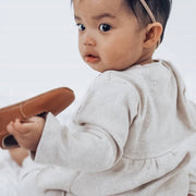 Cinnamon Leather Baby T Bar Shoe - Sommerfugl Kids